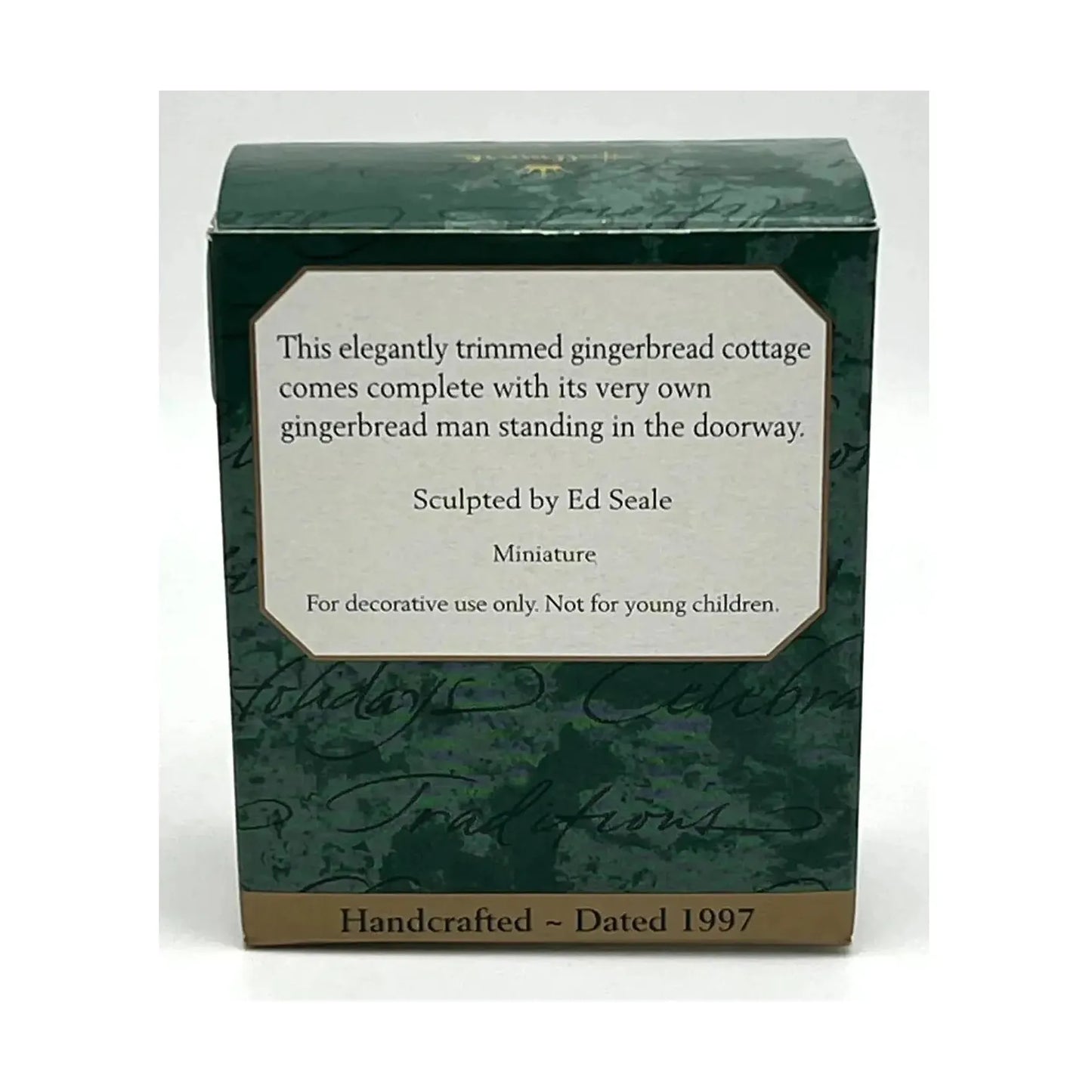 1997 Home Sweet Home Hallmark Ornament (Gingerbread) QXM4222