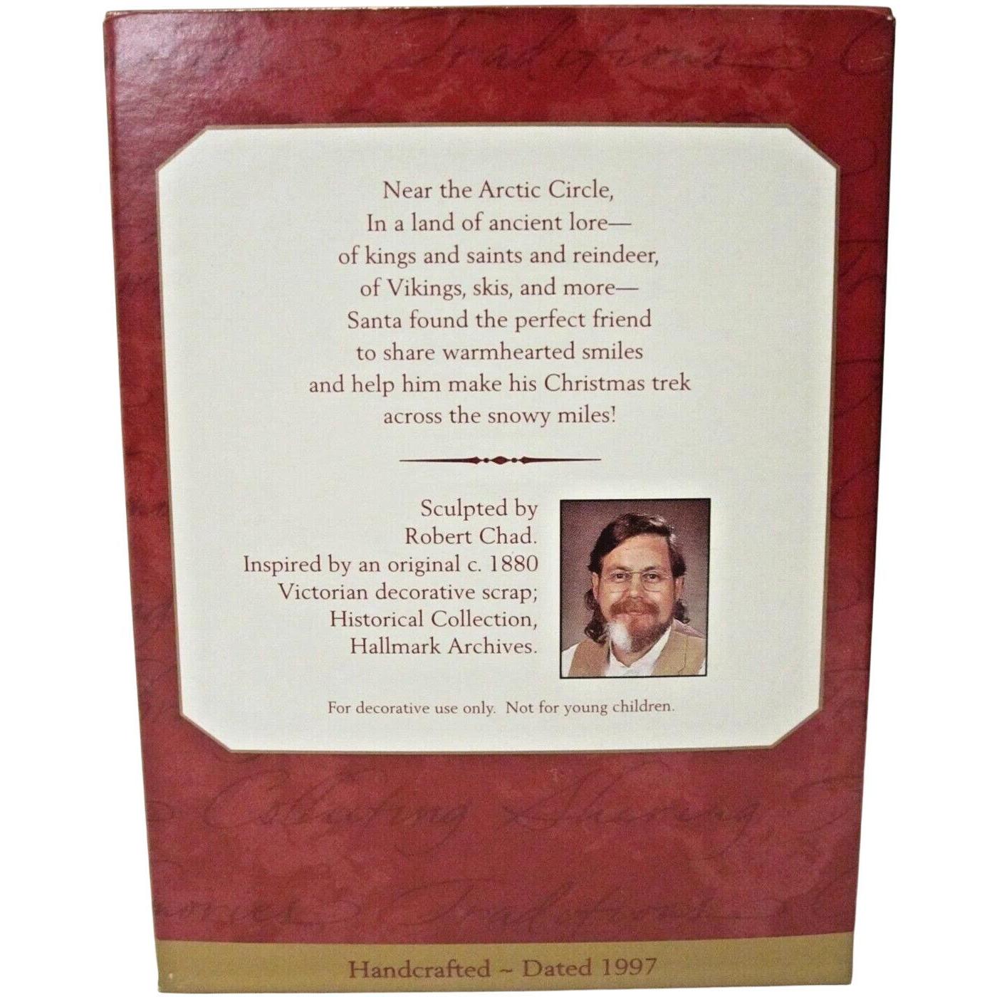 1997 Santa's Polar Friend Hallmark Ornament (Santa Claus) QX6755