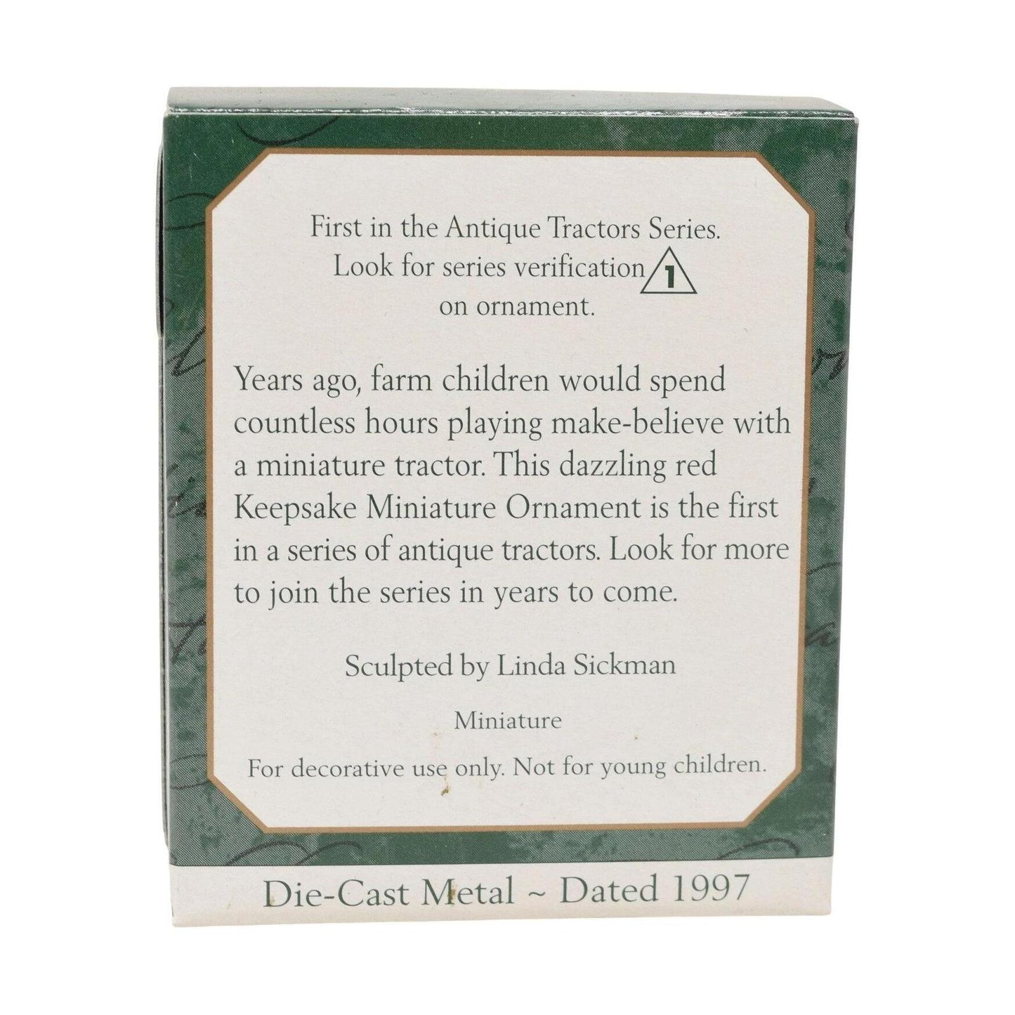 1997 Antique Tractors Hallmark Ornament (Series #1) QXM4185