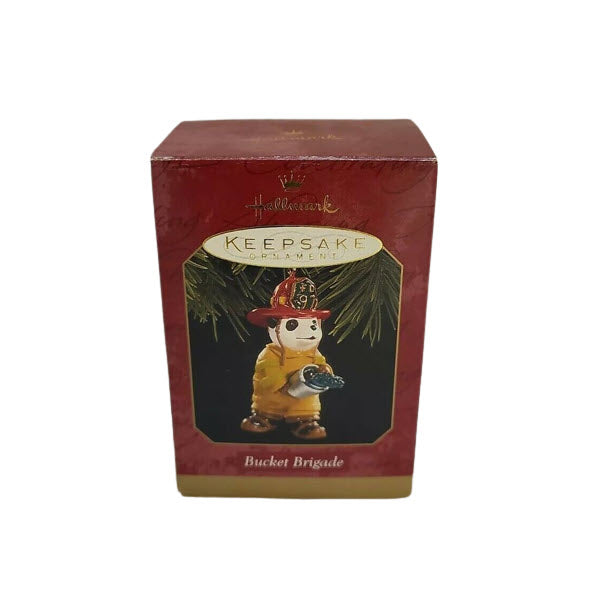 1997 Bucket Brigade Hallmark Ornament (Firefighter) QX6382