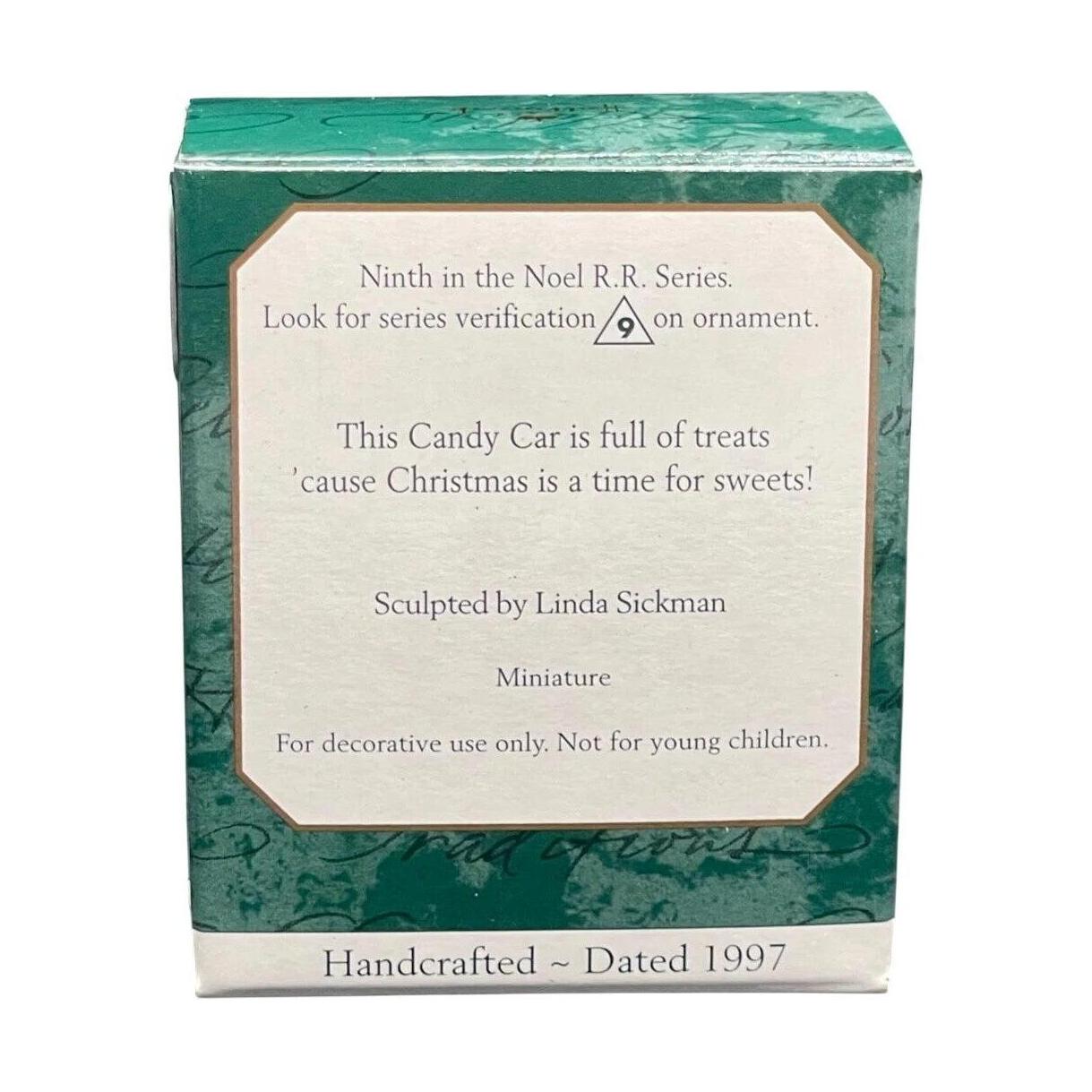 1997 Candy Car Hallmark Ornament (Noel R.R.) QXM4175 Image6
