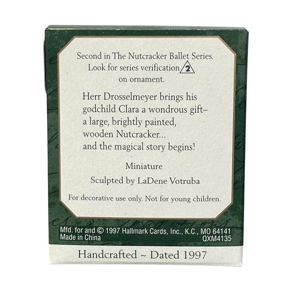 1997 Herr Drosselmeyer Hallmark Ornament (The Nutcracker Ballet) QXM4135