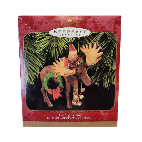 1997 Leading the Way Hallmark Ornament (Folk Art Americana) QX6782