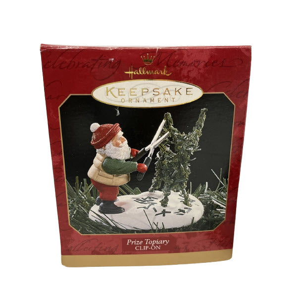 1997 Prize Topiary Hallmark Ornament (Clip-On) QX6675