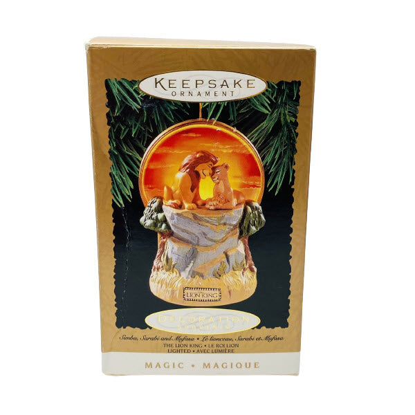 1997 Simba, Sarabi and Mufasa Hallmark Ornament (Lion King) QLX7516