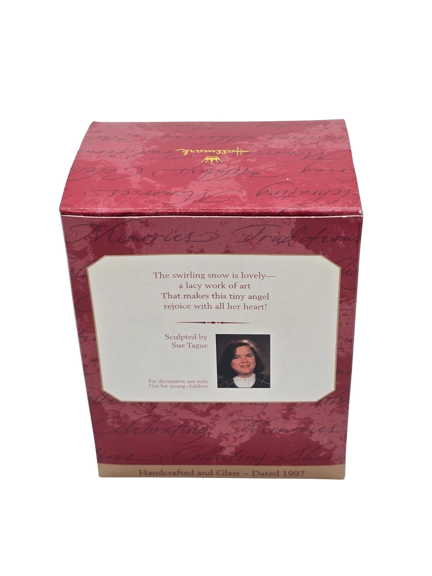 1997 Swinging in the Snow Hallmark Ornament (Bell) QX6775