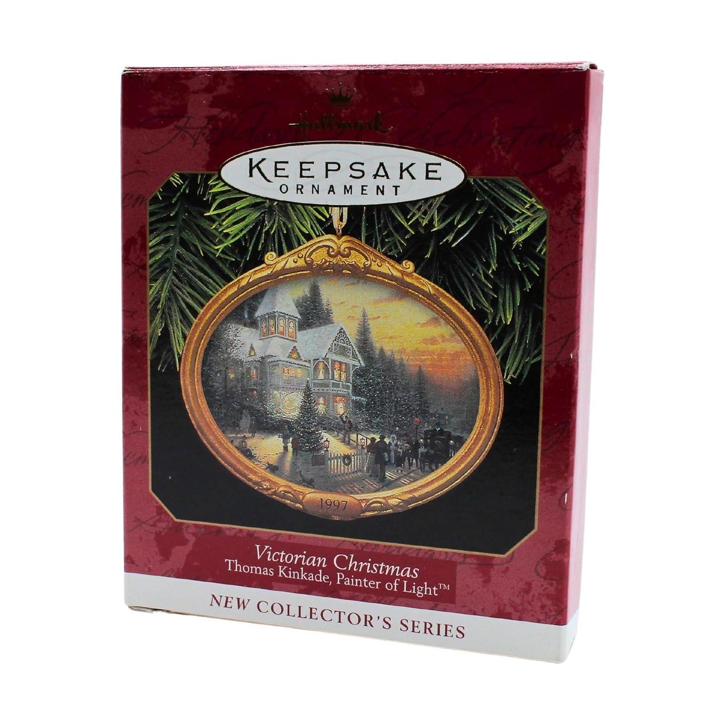1997 Victorian Christmas Hallmark Ornament (Thomas Kinkade) QXI6135