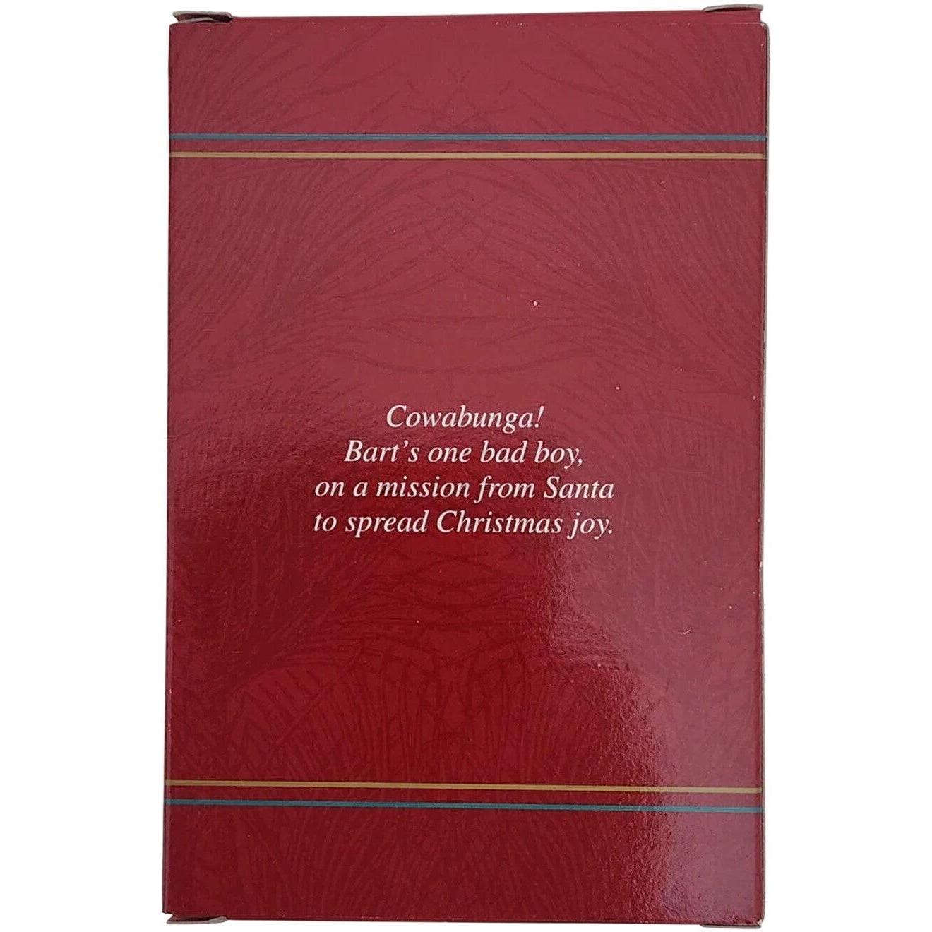 1998 Christmas Cowabunga! Carlton Cards Ornaments (The Simpsons) CXOR-116Y