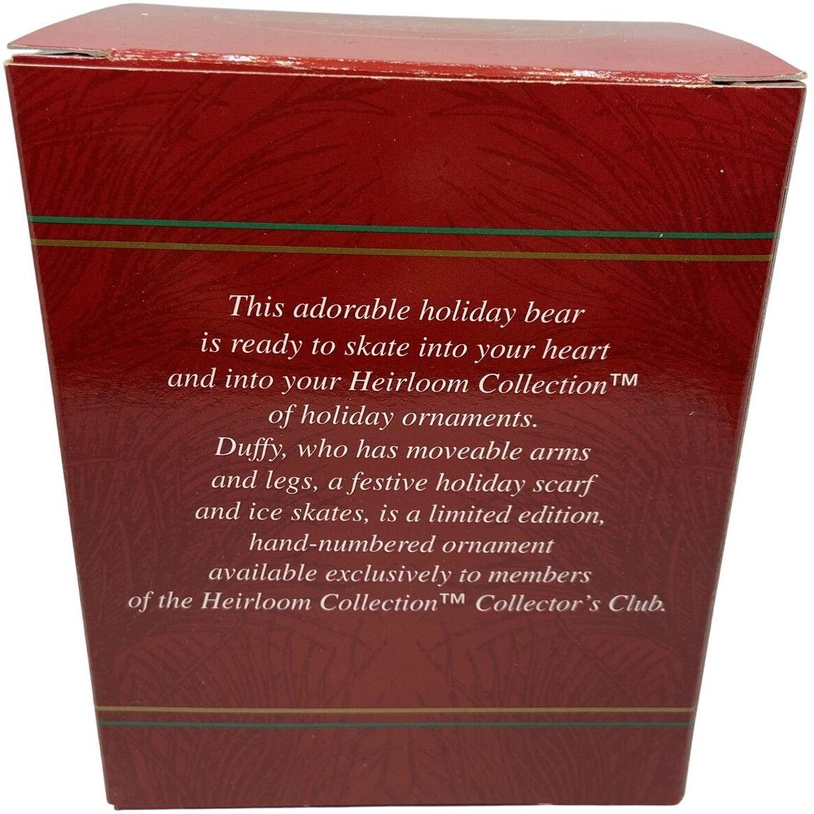 1998 Duffy Carlton Cards Ornaments (Teddy Bear) CXOR-220A