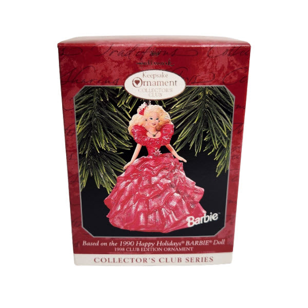 1998 (1990) Happy Holidays Barbie (Holiday Barbie Collector's Club)