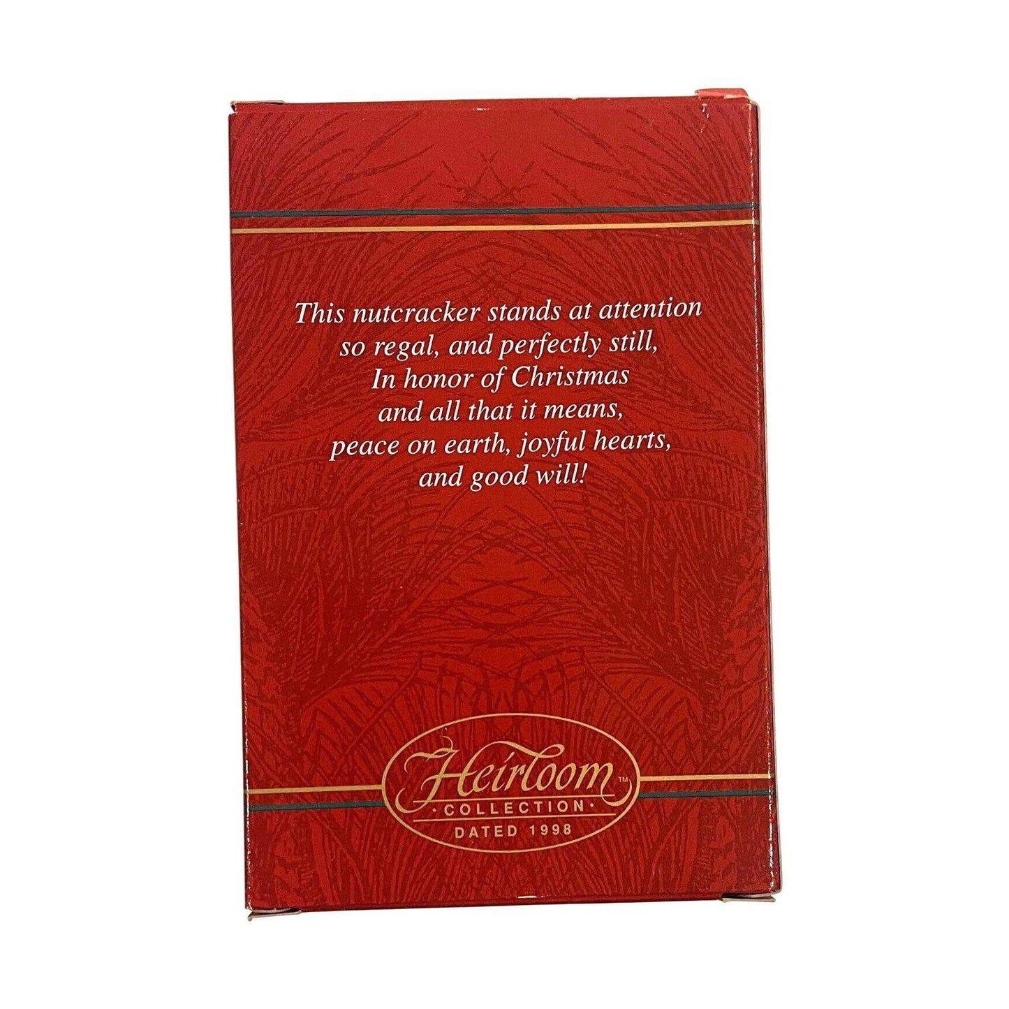 1998 Holiday Nutcracker Carlton Cards Ornaments (Nutcracker) CXOR-001Y