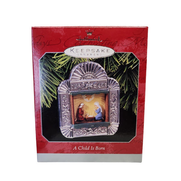 1998 A Child Is Born Hallmark Ornament (Jesus) QX6176
