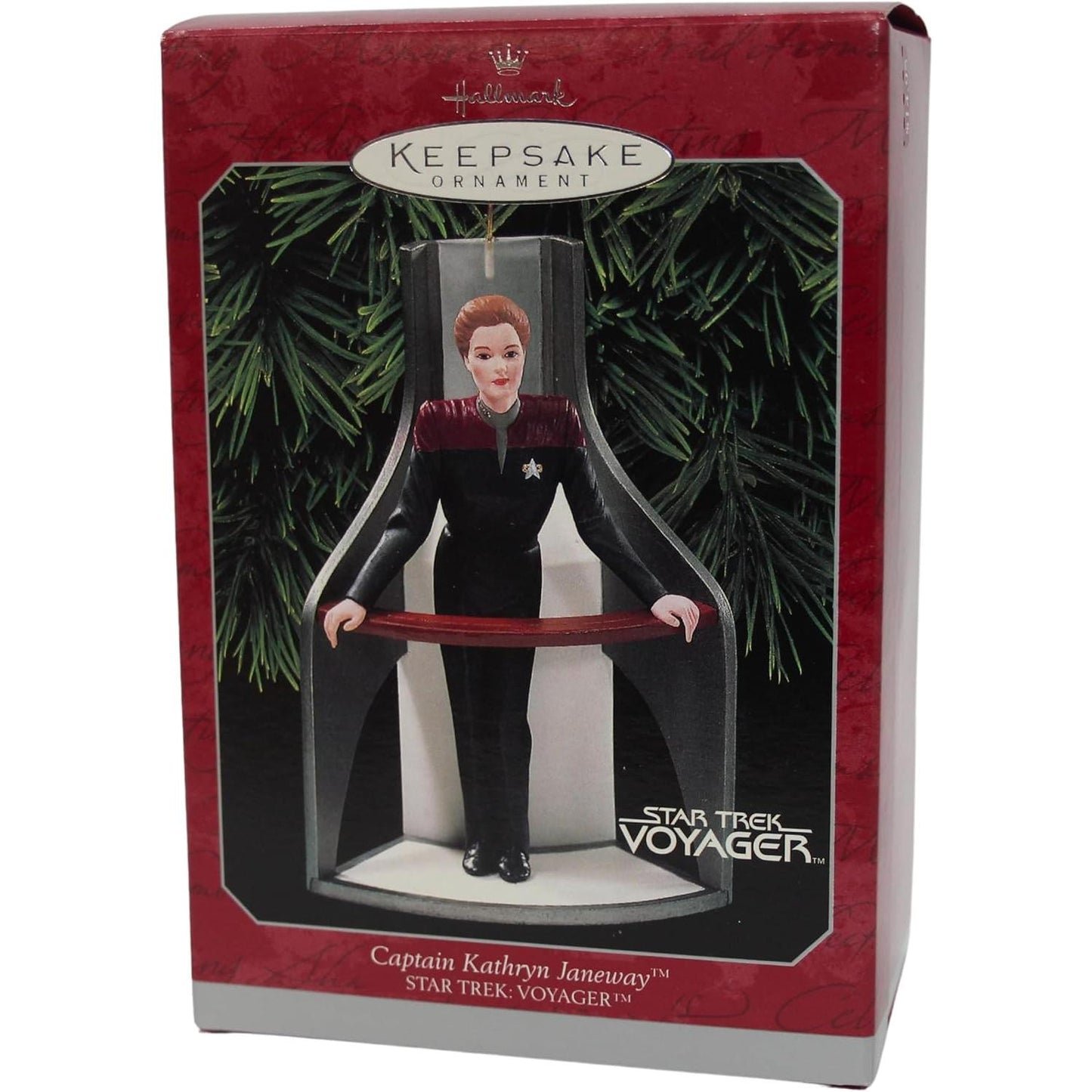 1998 Captain Kathryn Janeway Hallmark Ornament (Star Trek) QXI4046
