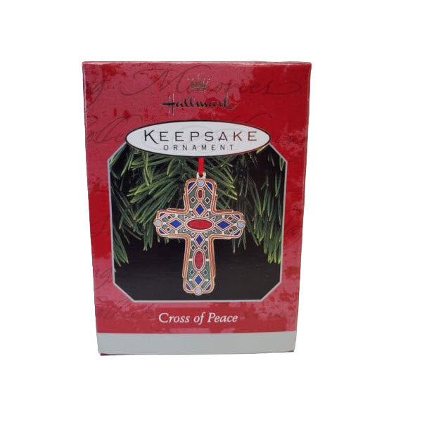 1998 Cross of Peace Hallmark Ornament (Cross) QX6856