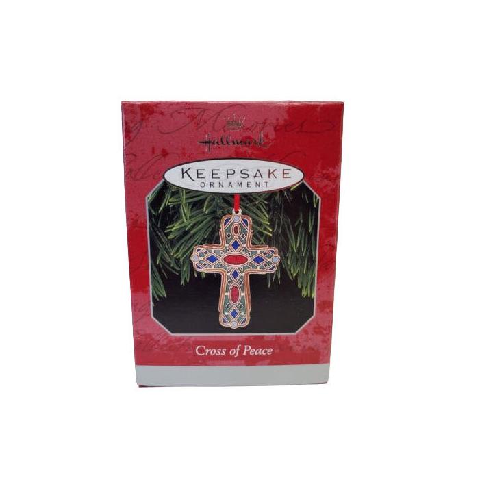 1998 Cross of Peace Hallmark Ornament (Cross) QX6856