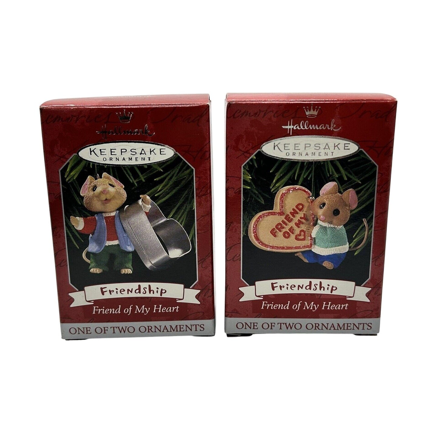 1998 Friends of My Heart Hallmark Ornament (Friendship Set) QX6723