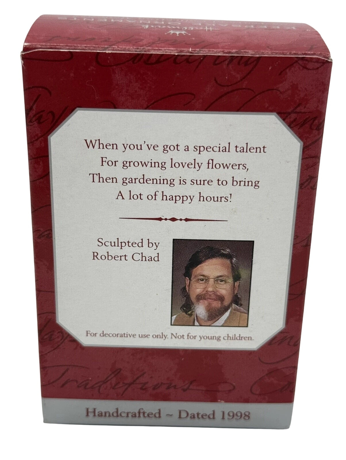 1998 Gifted Gardener Hallmark Ornament (Gardener) QX6736