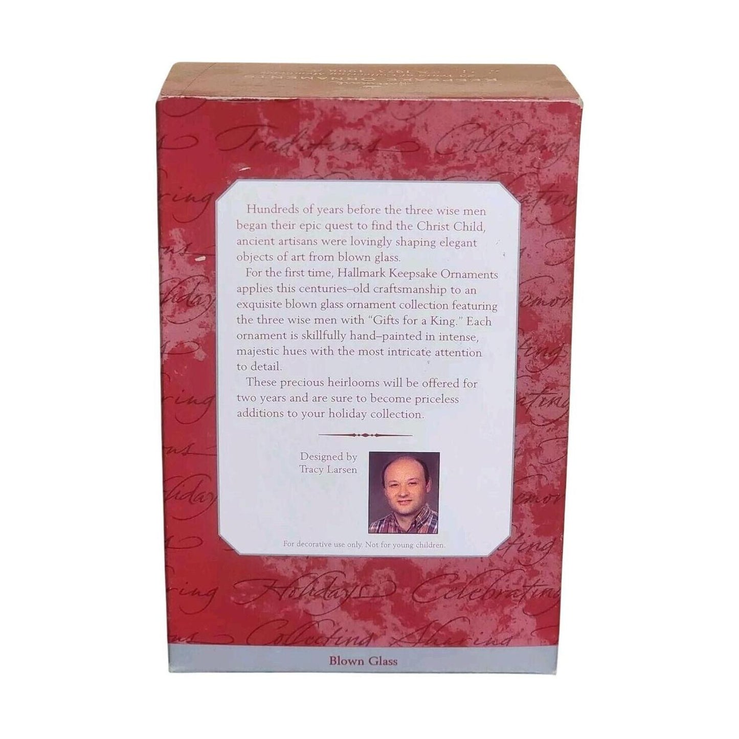 1998 Gold Hallmark Ornament (Gifts for a King) QBG6836