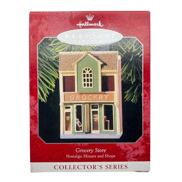 1998 Grocery Store Hallmark Ornament (Nostalgic Houses and Shops) QX6266