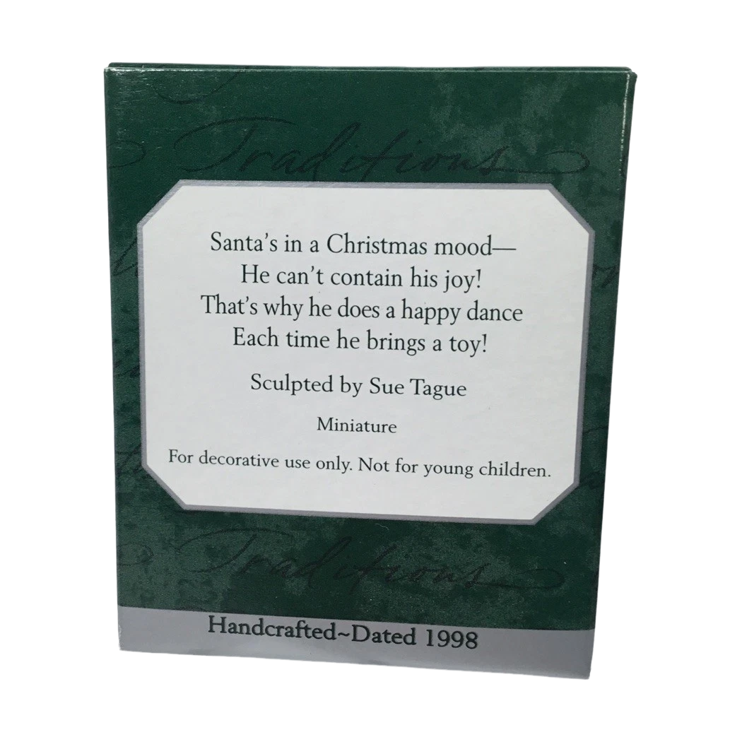 1998 Holly-Jolly Jig Hallmark Ornament (Santa Claus) QXM4266 Image7
