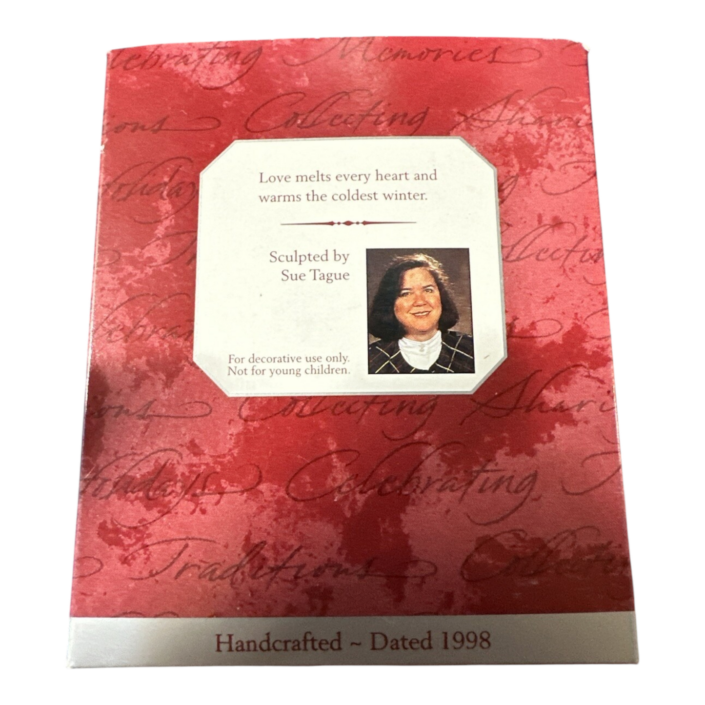 1998 Our First Christmas Together (Photo Holder)