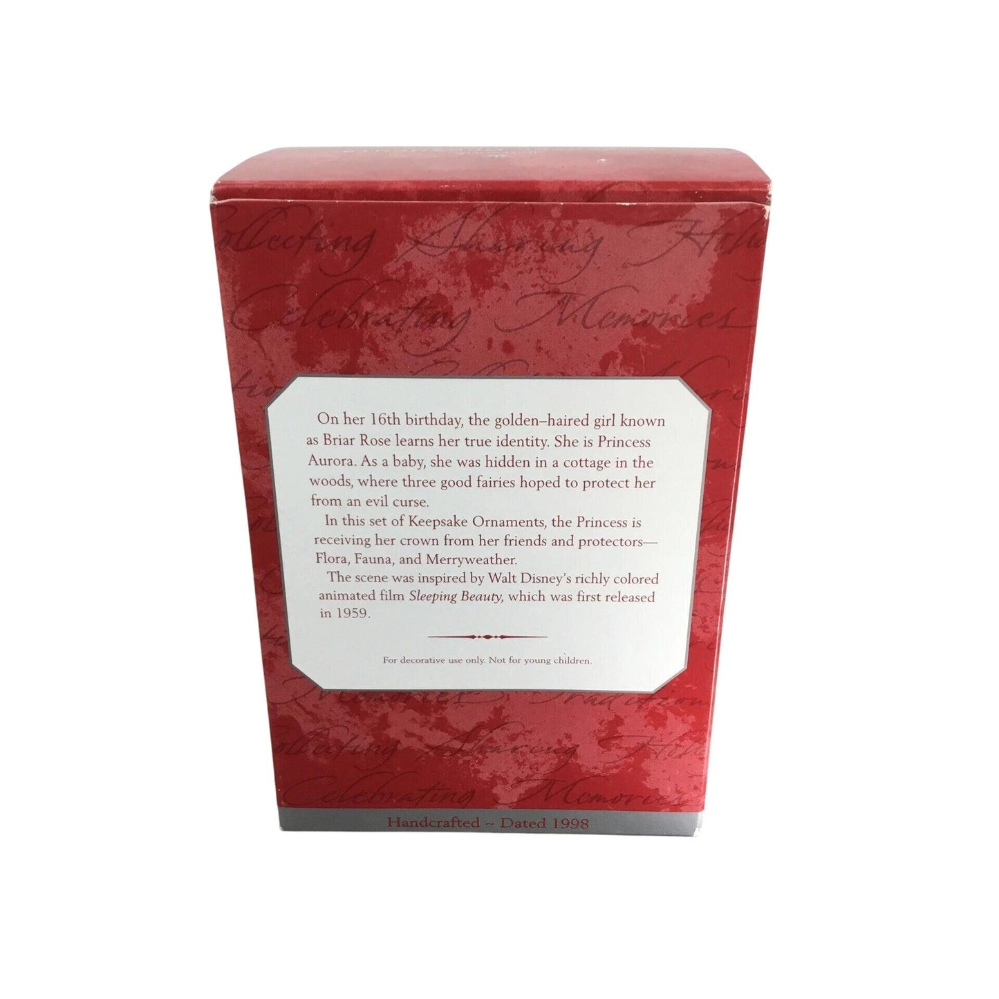 1998 Princess Aurora Hallmark Ornament (Sleeping Beauty) QXD4126