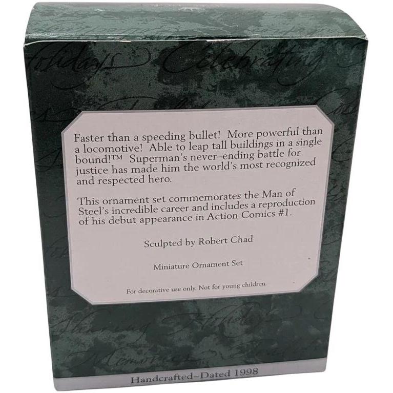 1998 Superman Hallmark Ornament (Comic Book Heroes) QXM4313