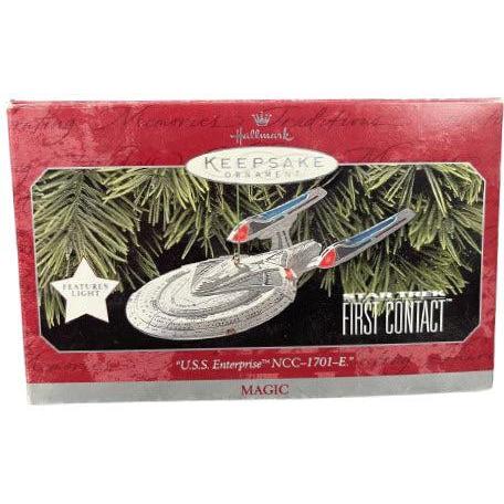 1998 U.S.S. Enterprise NCC-1701-E Hallmark Ornament (Star Trek) QXI7633