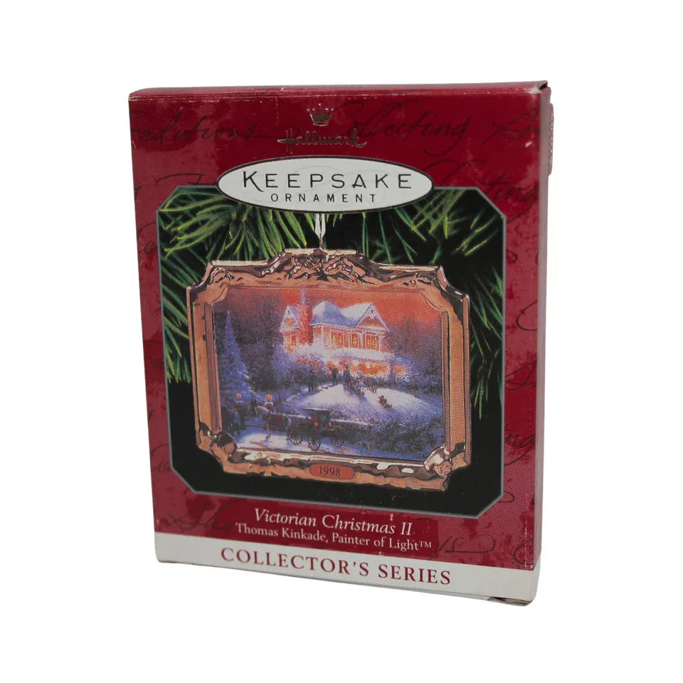 1998 Victorian Christmas II Hallmark Ornament (Thomas Kinkade) QX6343