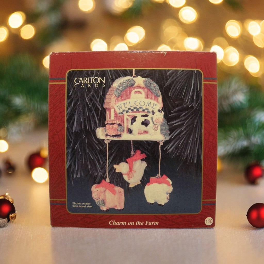 1999 Charm on the Farm Carlton Cards Ornaments (Animal) CXOR-124A
