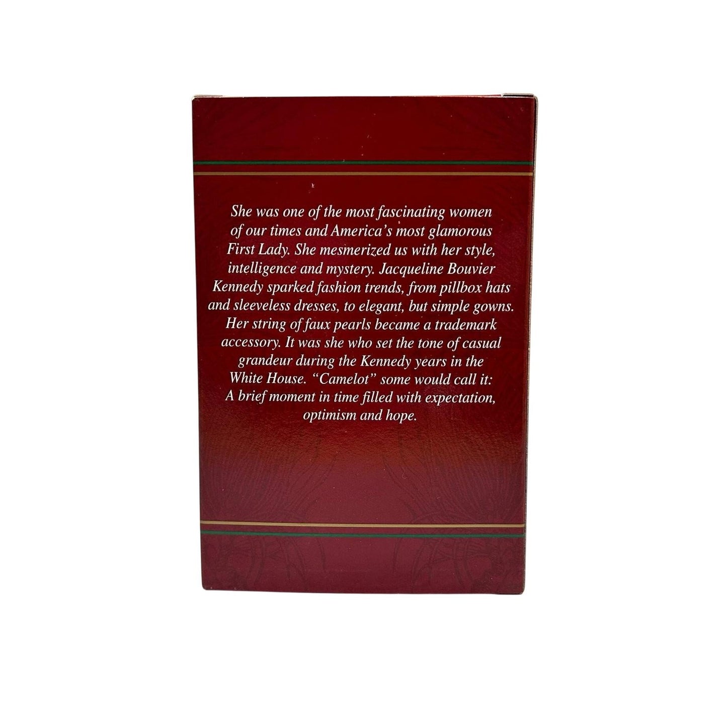 1999 First Lady Jacqueline Kennedy Carlton Cards Ornaments (Patriotic) CXOR-070A