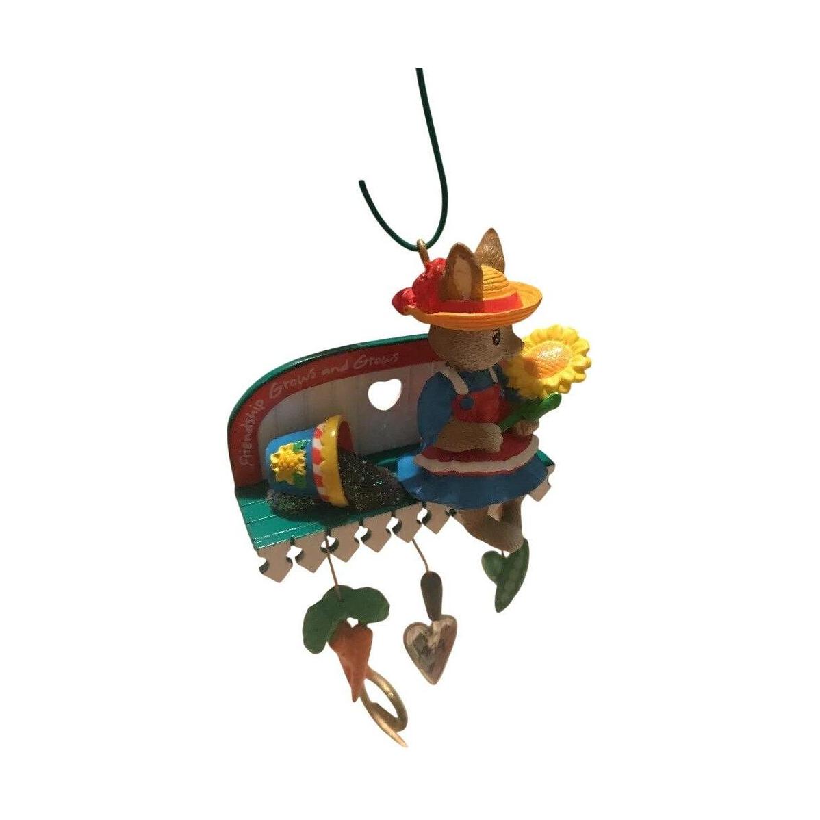 1999 Friends Carlton Cards Ornaments (Bunny Gardener) CXOR-012A