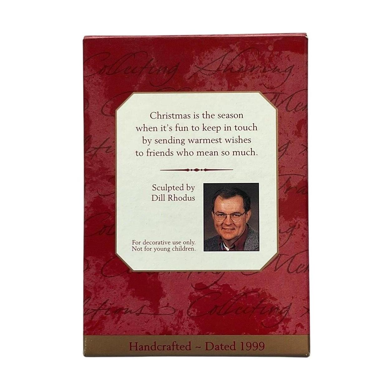 1999 Handled With Care Hallmark Ornament (Mouse) QX6769