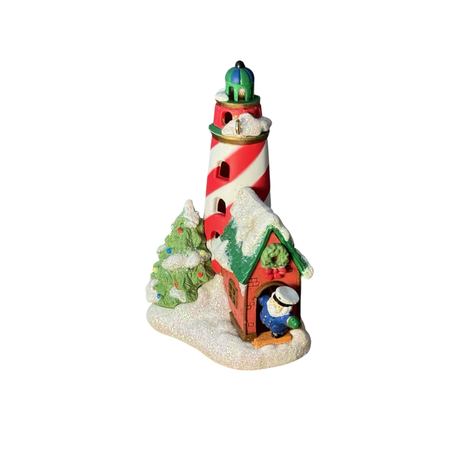1999 Seaside Yuletide Carlton Cards Ornaments (Lighthouse) CXOR-122A