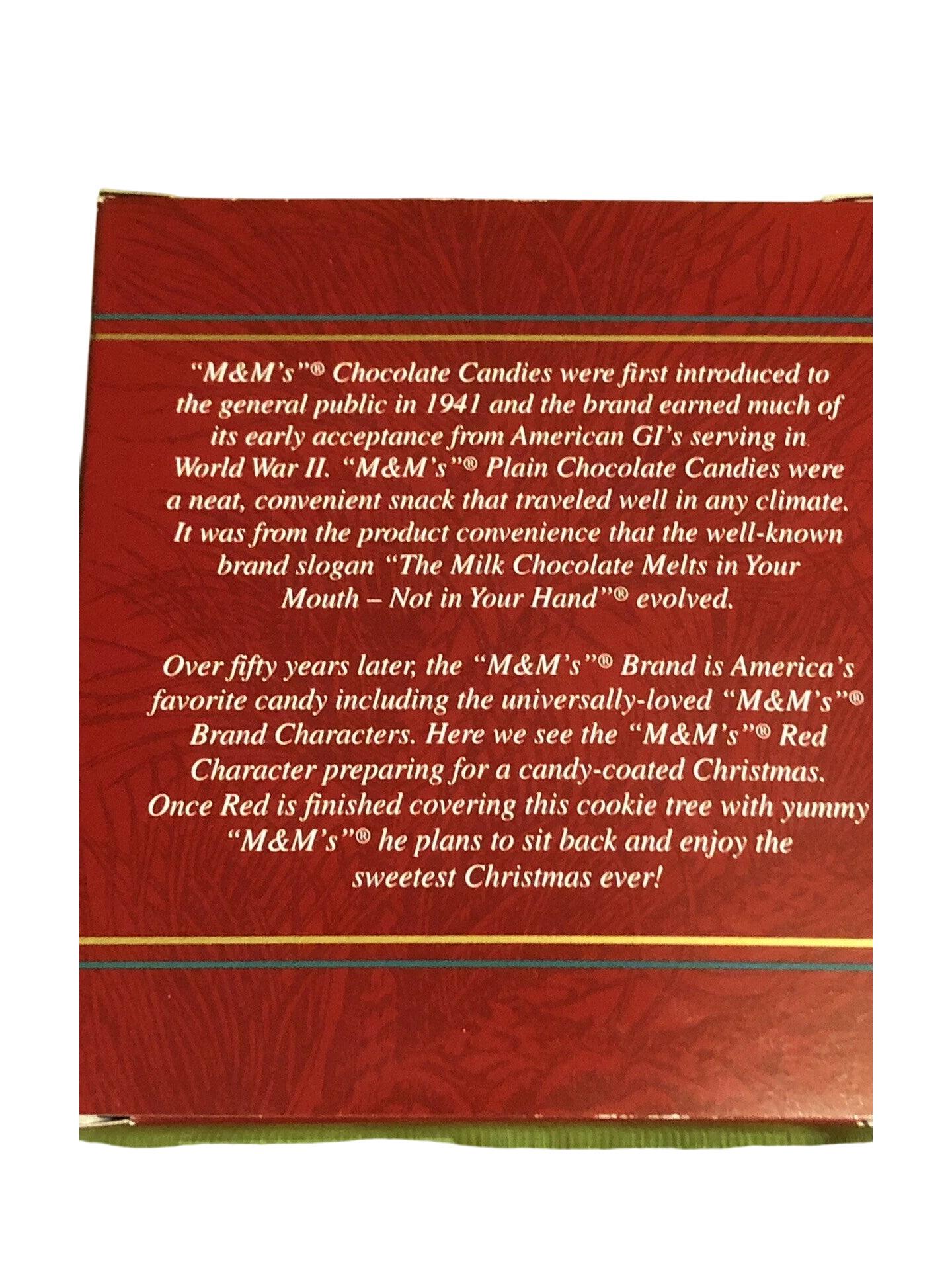 1999 Tasty Tree Trimmings Carlton Cards Ornaments (M&M's) CXOR-065C