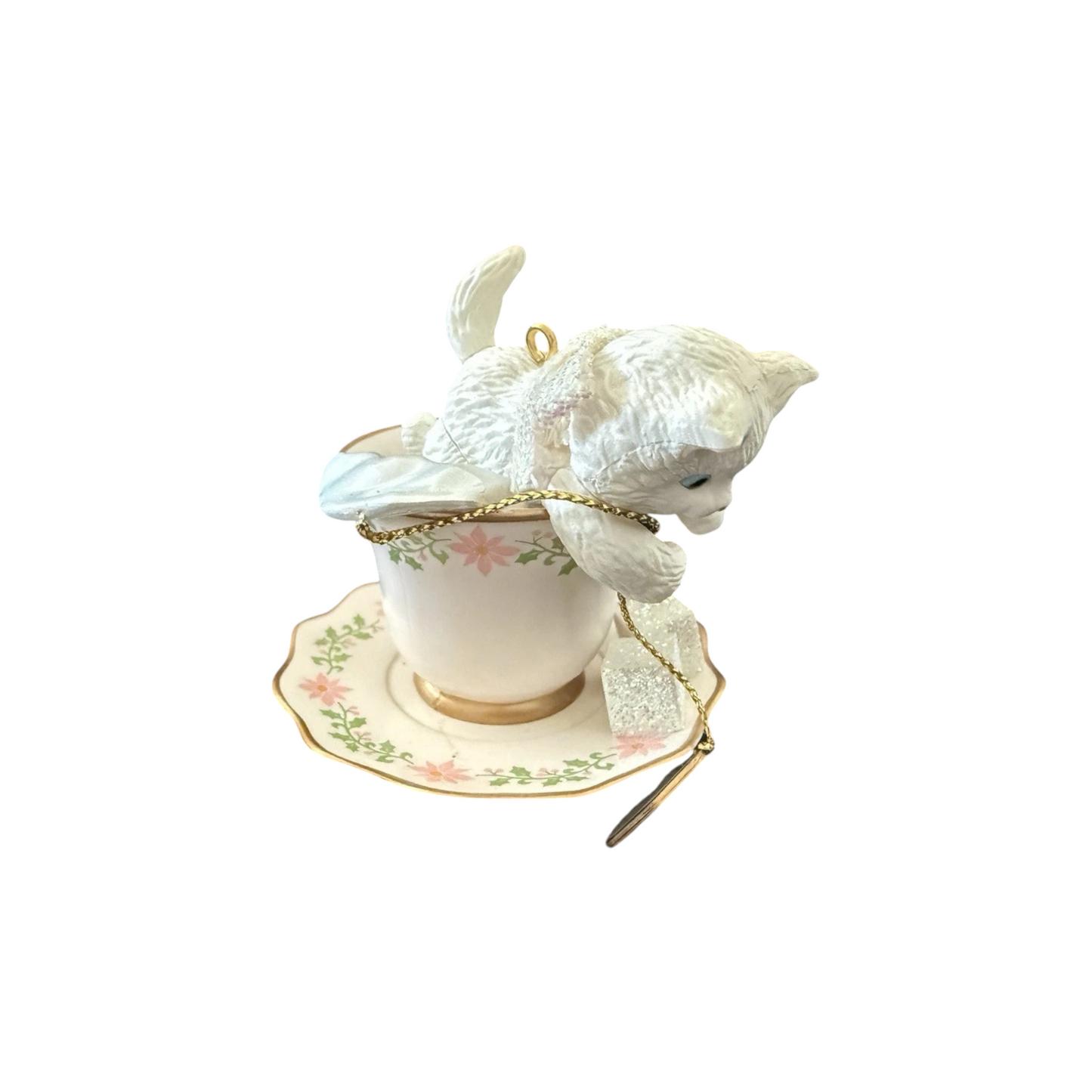 1999 Tea Time Carlton Cards Ornaments (Kitten) CXOR-130A