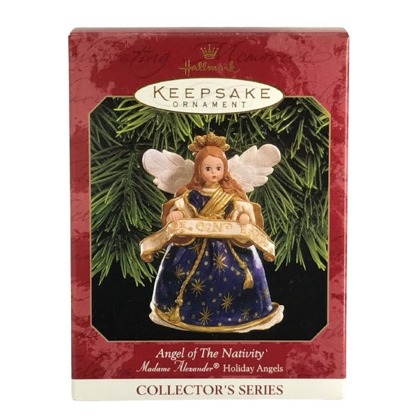 1999 Angel of the Nativity Hallmark Ornament (Madame Alexander Holiday Angels) QX6419