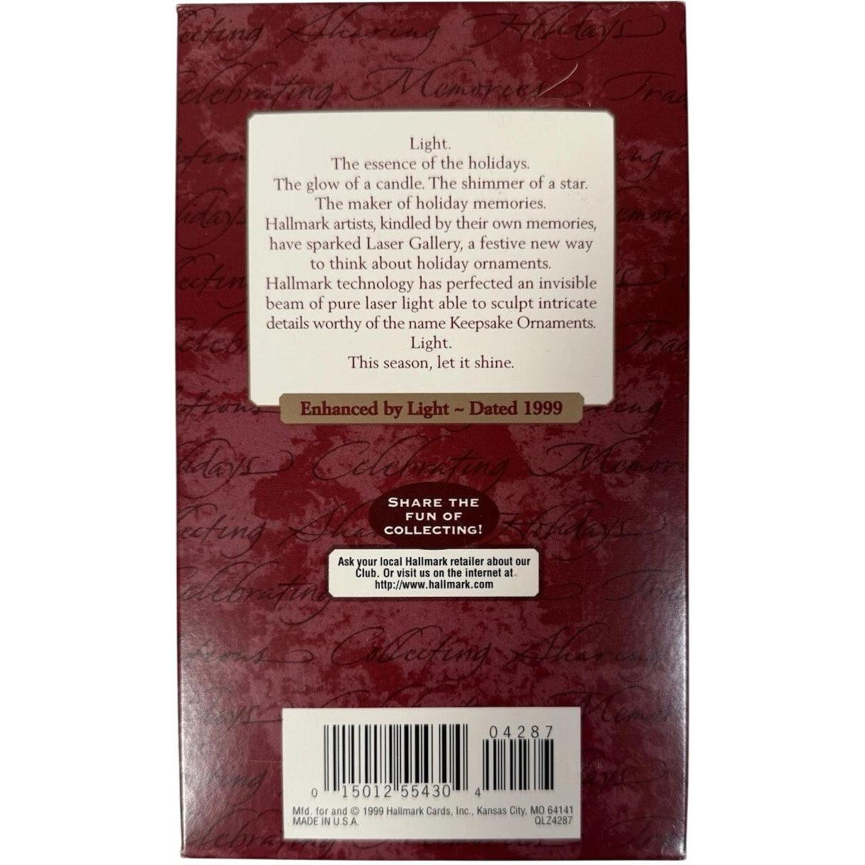 1999 Angelic Messenger Hallmark Ornament (Laser Gallery) QLZ4287