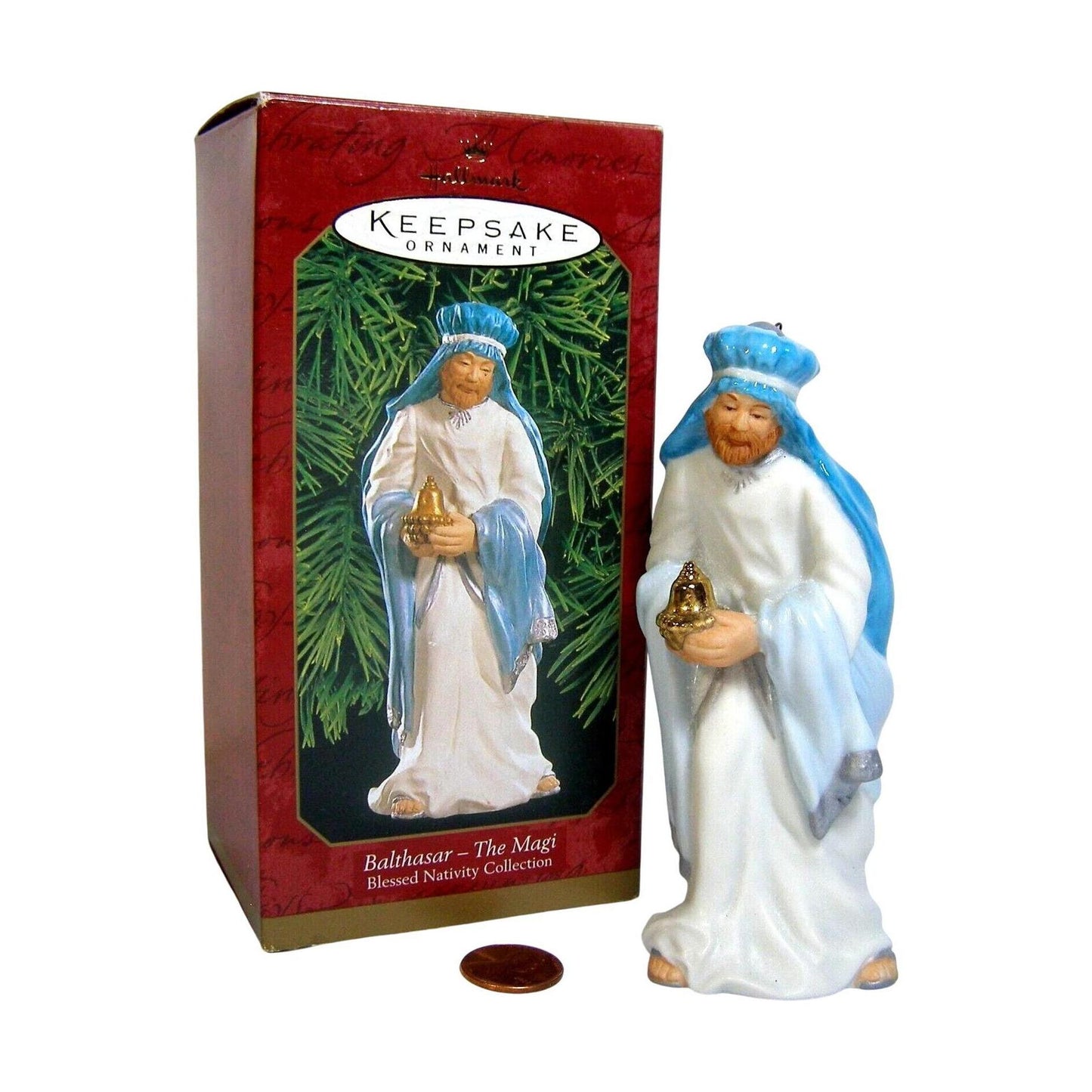 1999 Balthasar - The Magi Hallmark Ornament (Nativity) QX8037