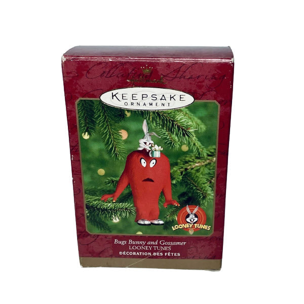 1999 Bugs Bunny and Gossamer Hallmark Ornament (Looney Tunes) QX6574