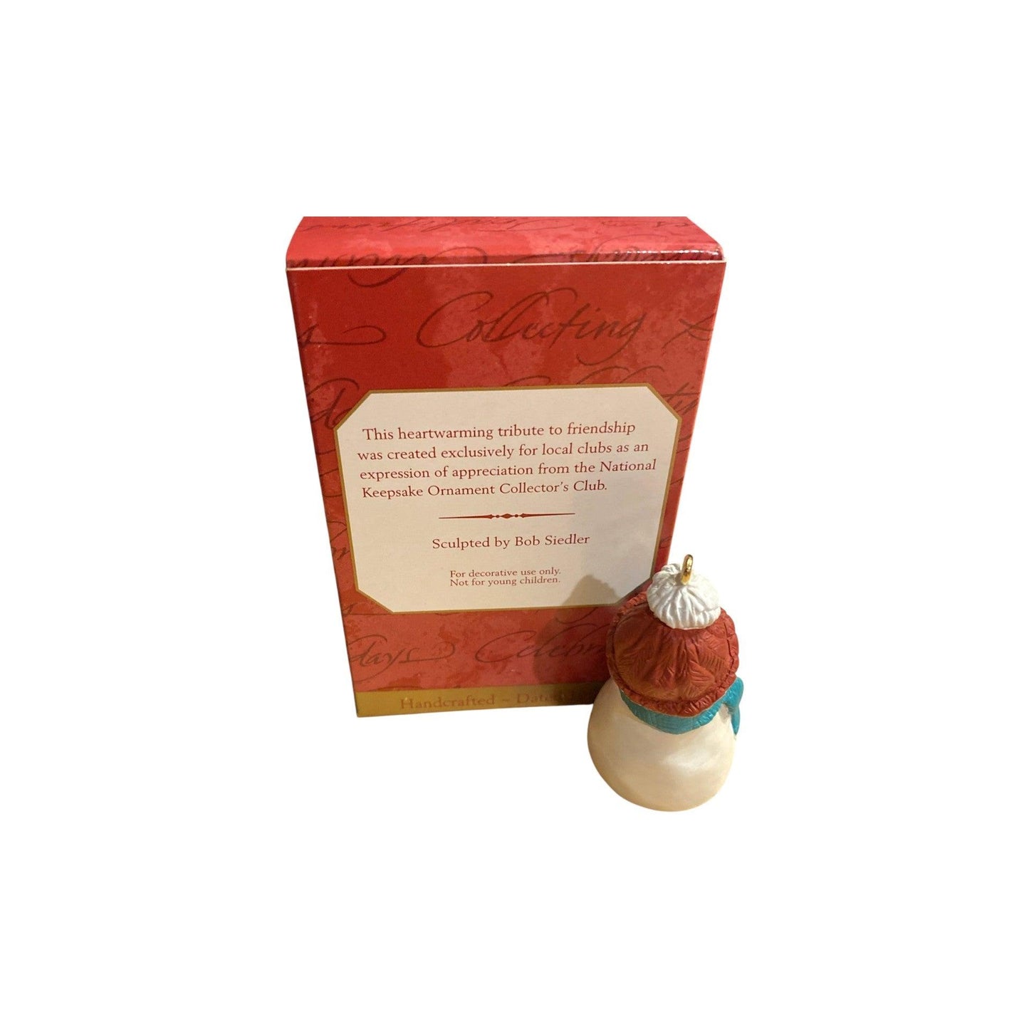 1999 Collecting Friends (Santa Claus) Hallmark Ornament QXC4679 Image6