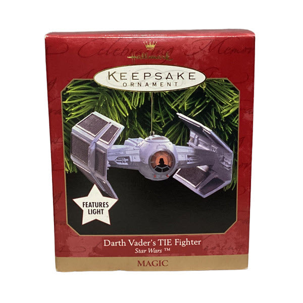 1999 Darth Vader's TIE Fighter Hallmark Ornament (Star Wars) QXI7399