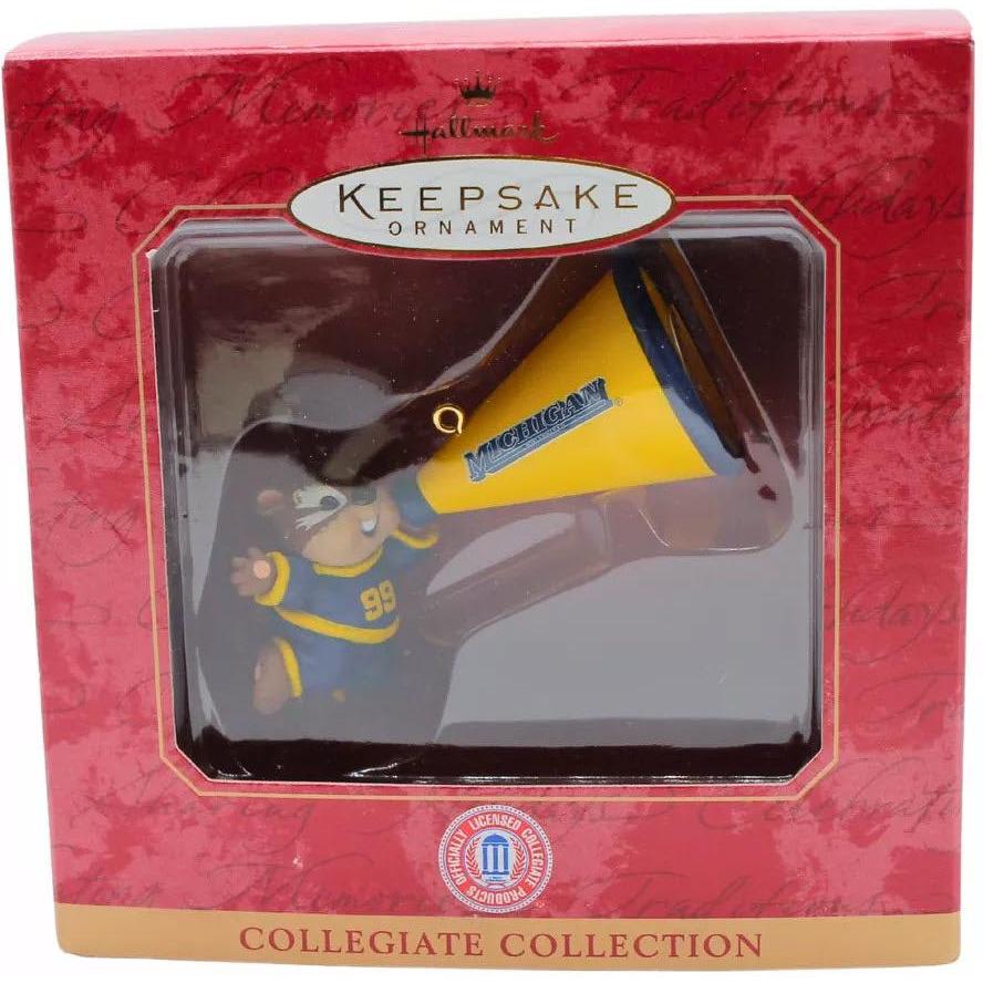 1999 Michigan Wolverines Hallmark Ornament (College Sports) QSR2457