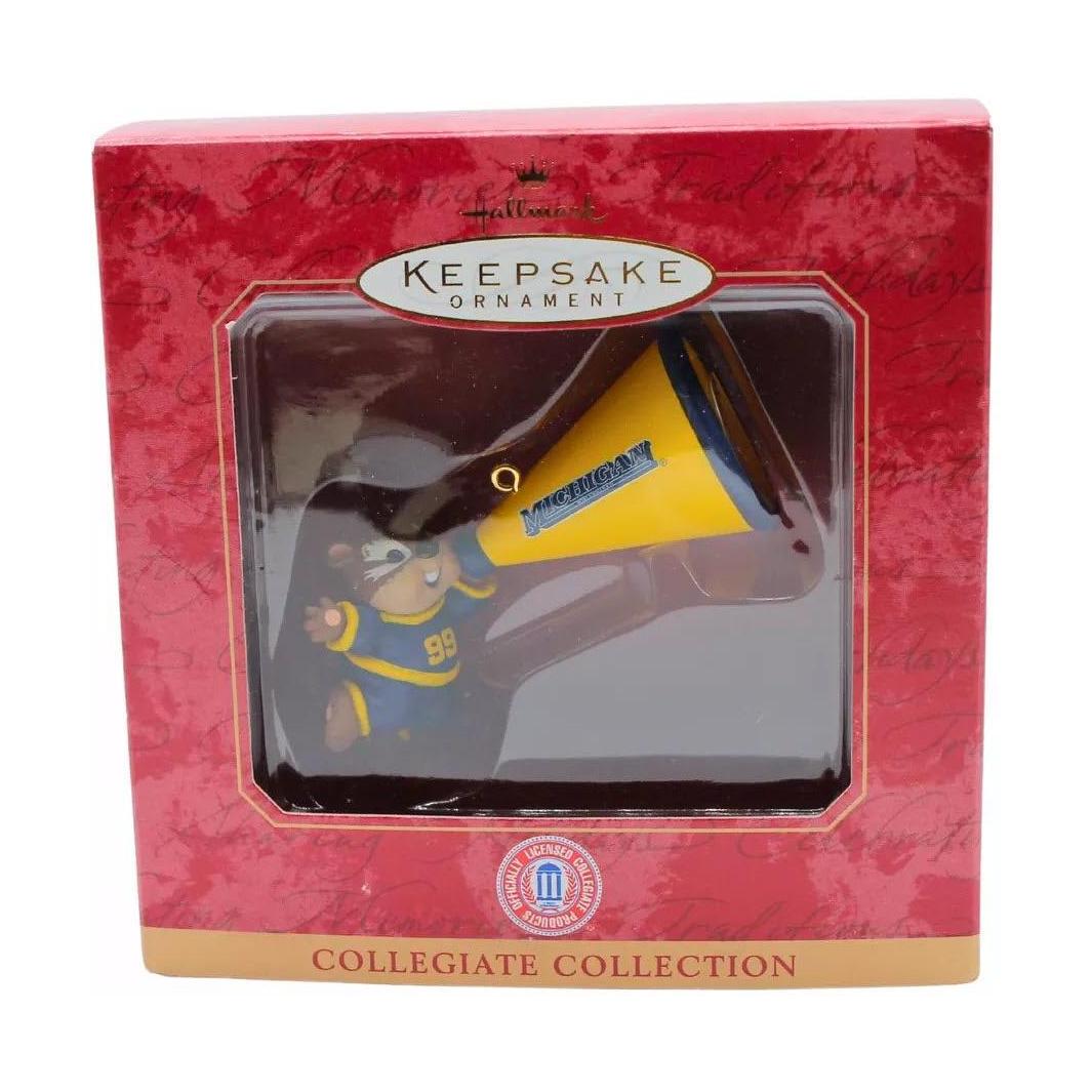 1999 Michigan Wolverines Hallmark Ornament (College Sports) QSR2457