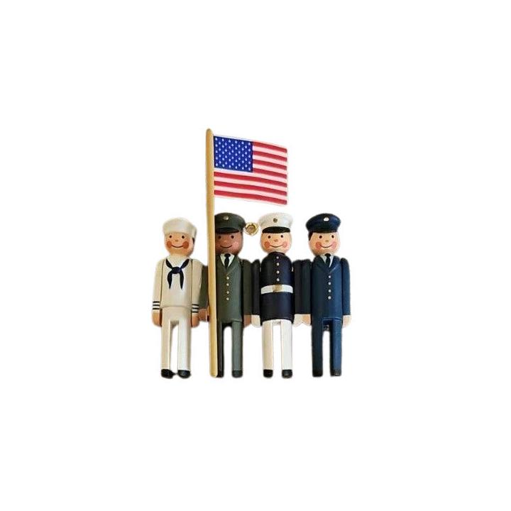 1999 Military on Parade Hallmark Ornament (Military) QX6639