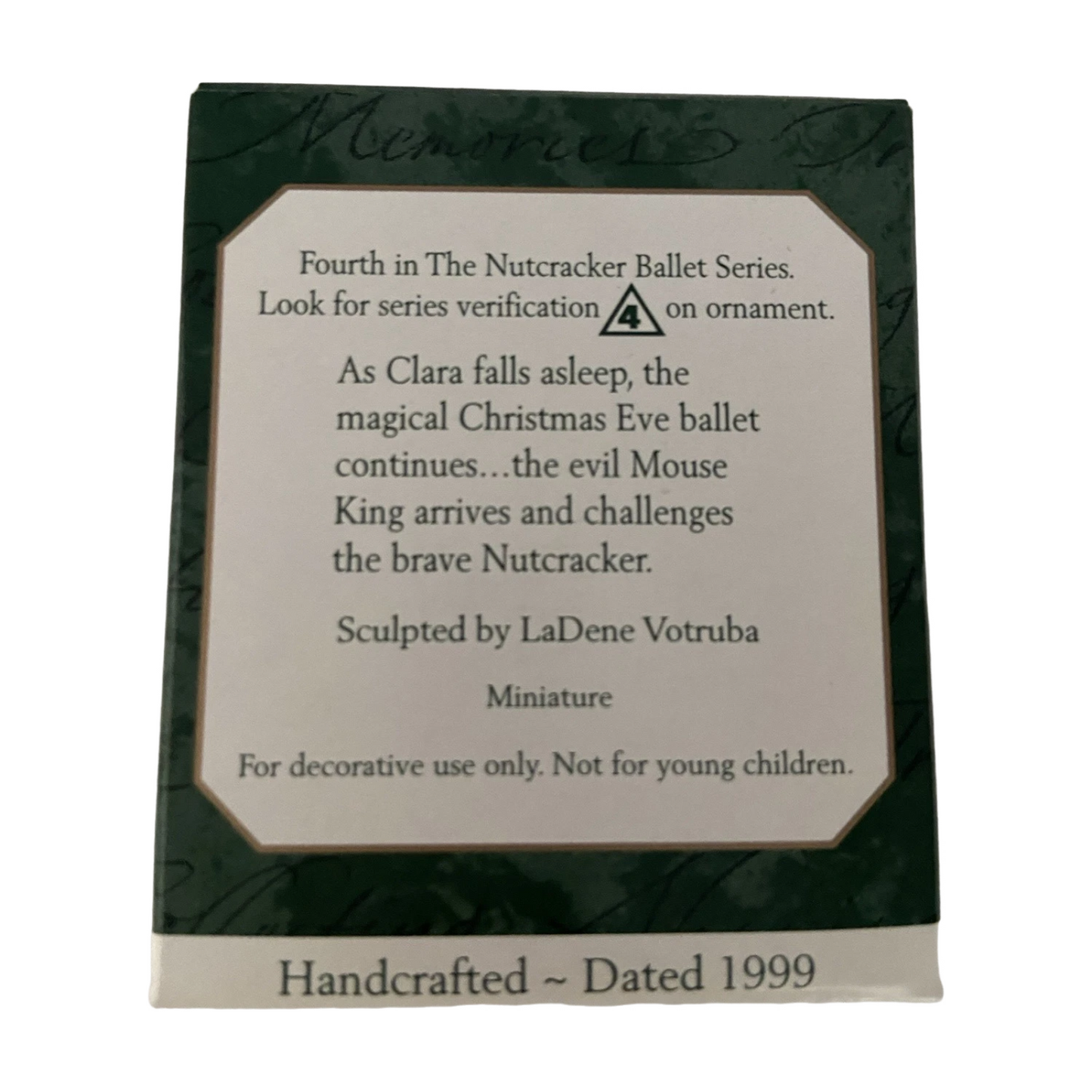 1999 Mouse King Hallmark Ornament (The Nutcracker Ballet) QXM4487 Image7