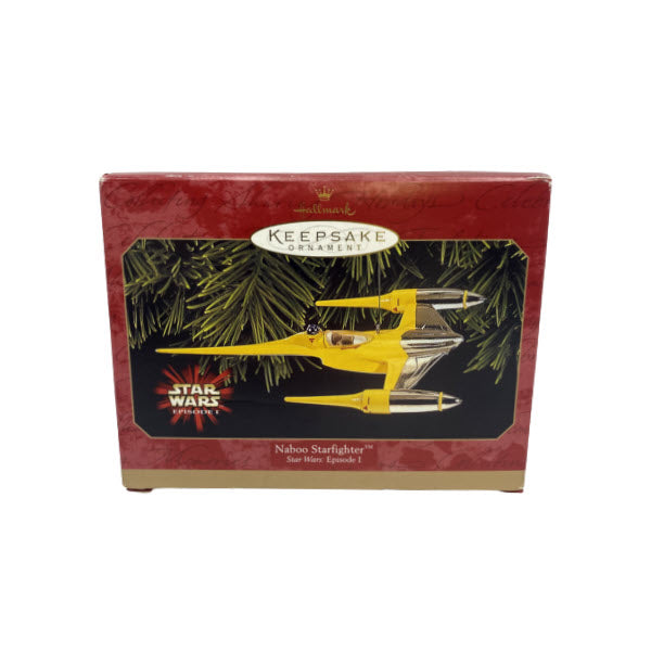 1999 Naboo Starfighter Hallmark Ornament (Star Wars) QXI7613