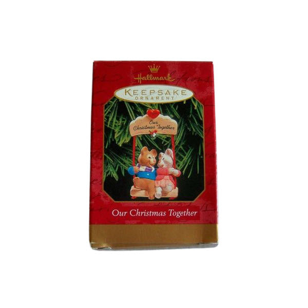 1999 Our Christmas Together Hallmark Ornament (Mouse) QX6689
