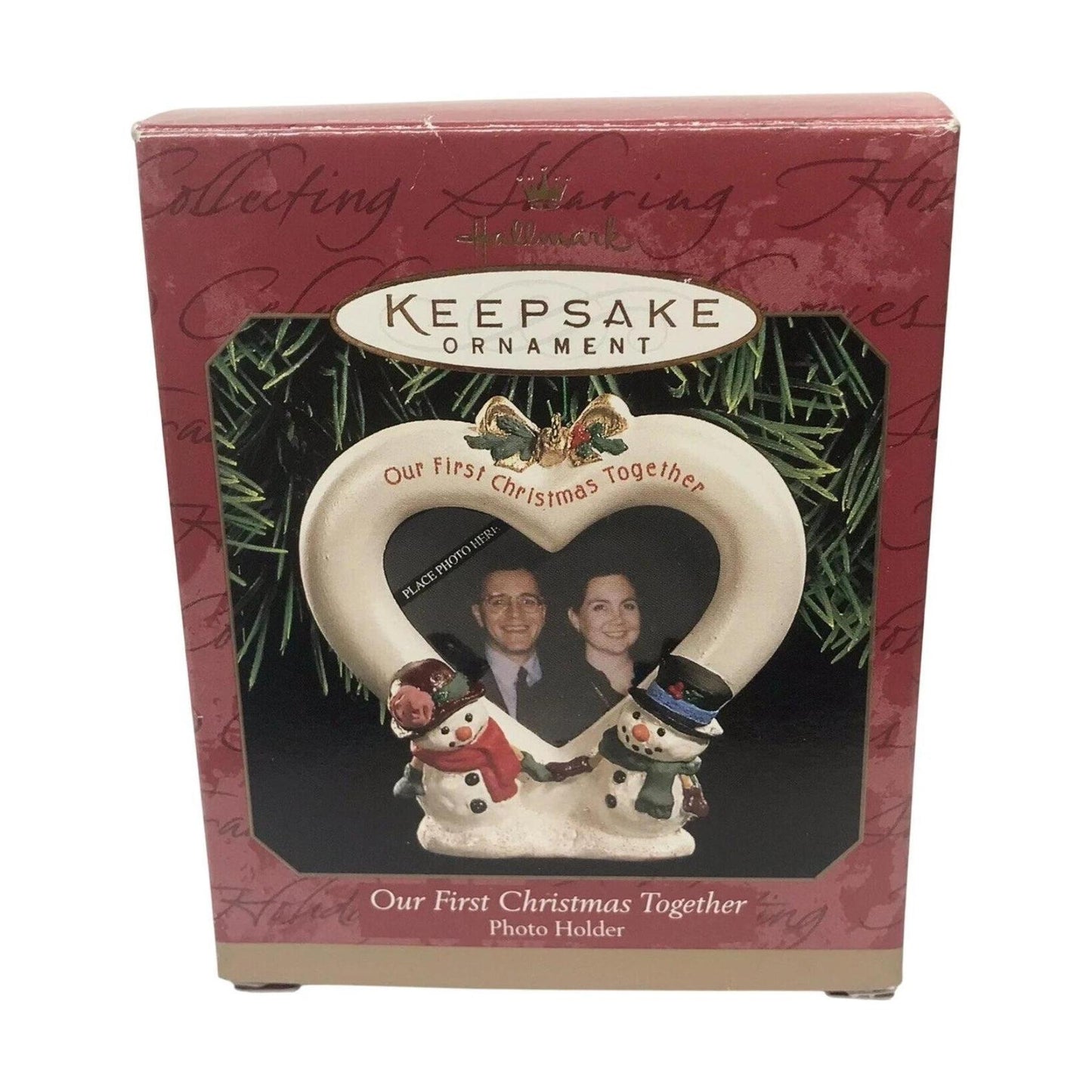 1999 Our First Christmas Together Hallmark Ornament (Photo Holder) QX6697