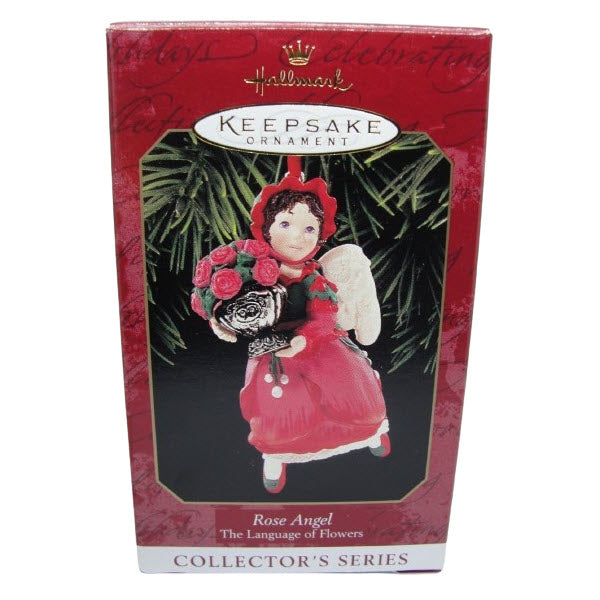 1999 Rose Angel Hallmark Ornament (The Language of Flowers) QX6289